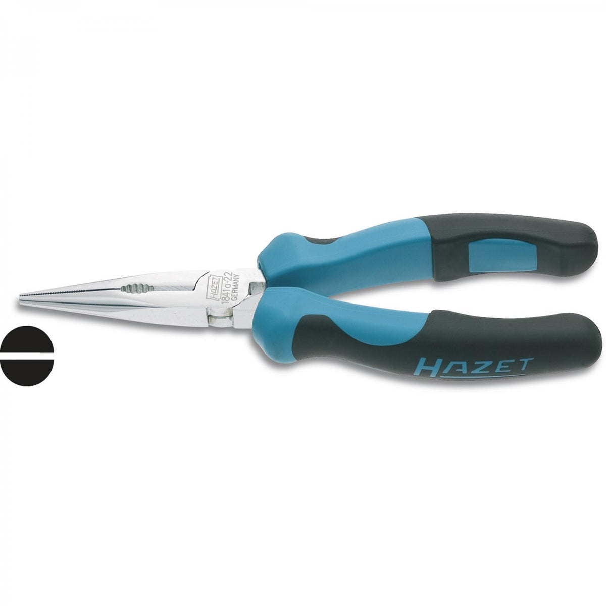 Hazet 1841 Snipe Nose Pliers  chrome plated