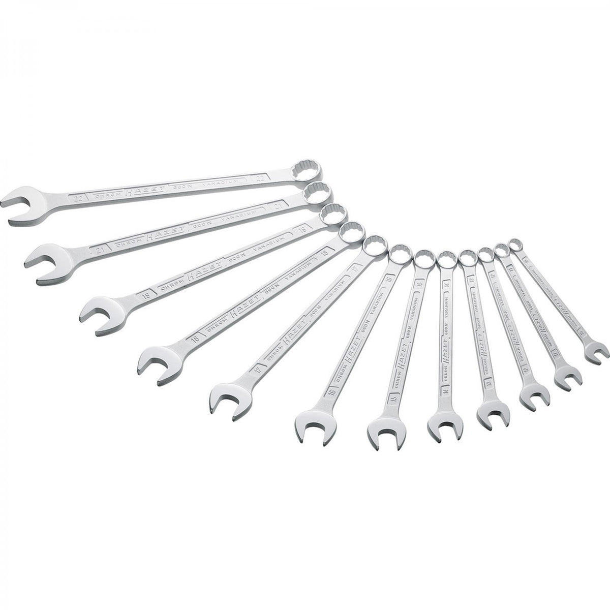 Hazet 600N/12N Combination Wrench Set