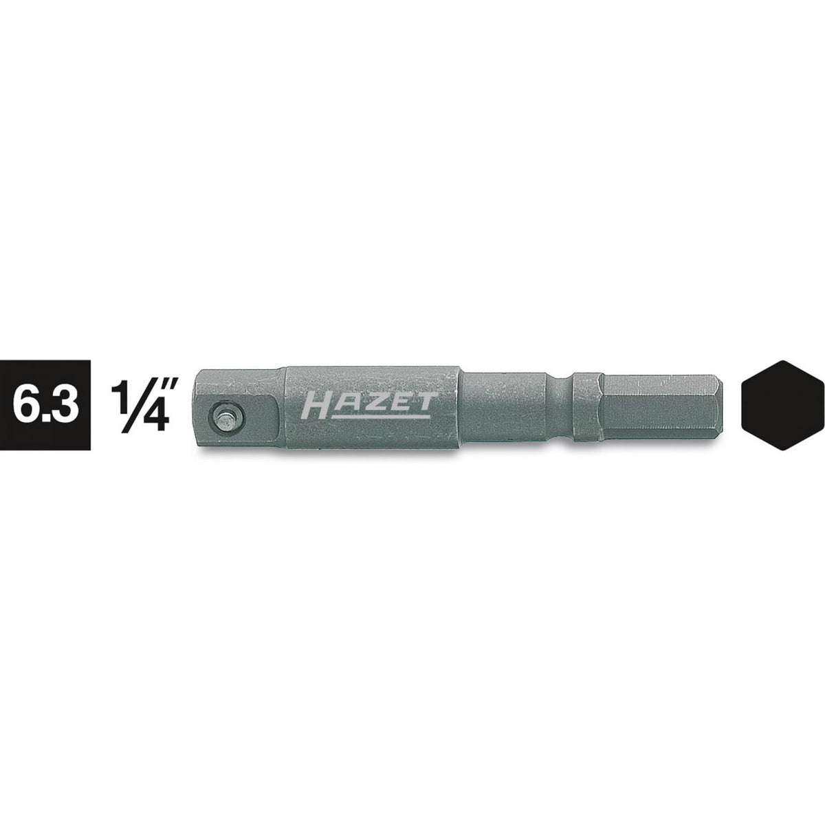 Hazet 8508S Impact Adapter for 1/4 Impact Sockets