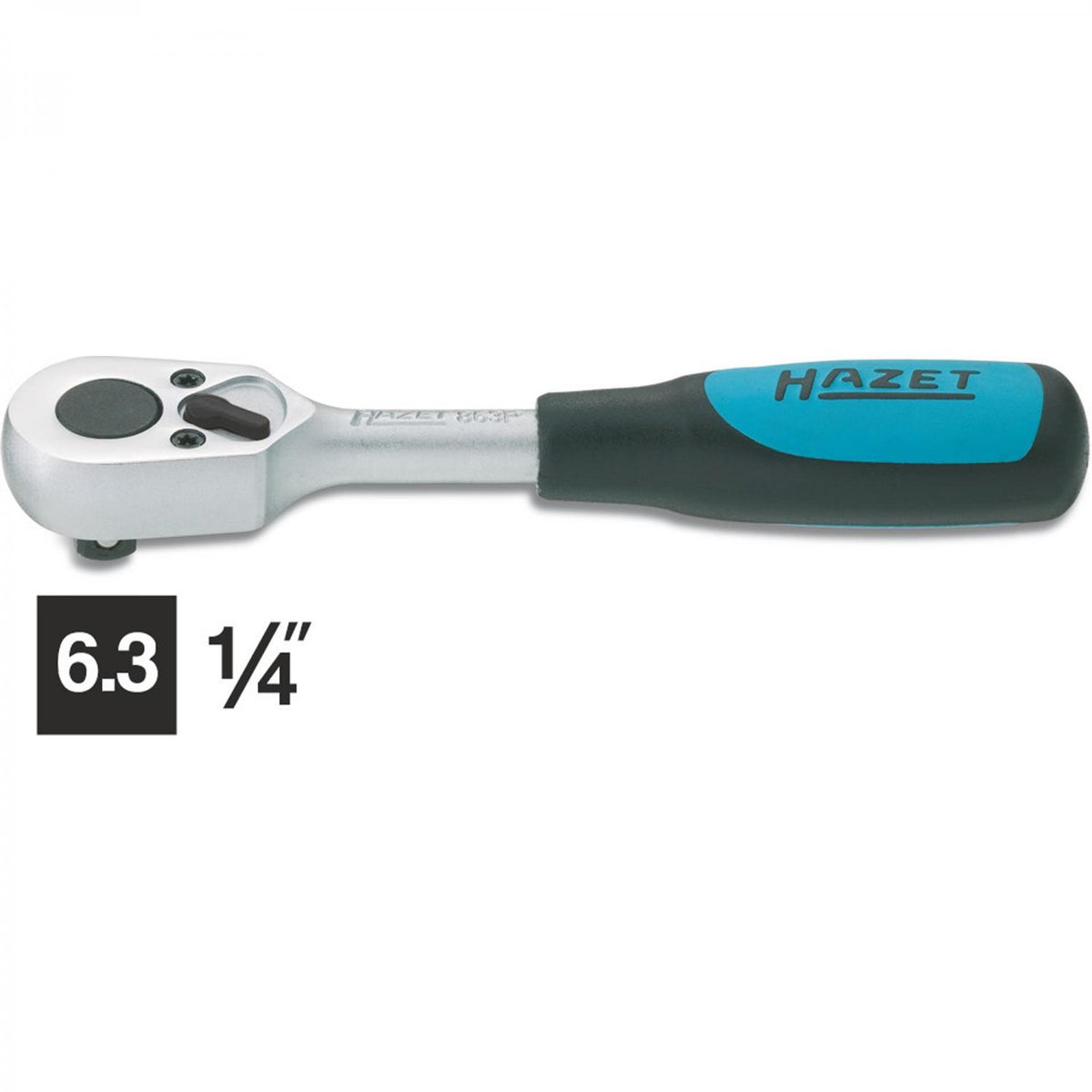 Hazet 863P Reversible Ratchet 1/4“ Drive