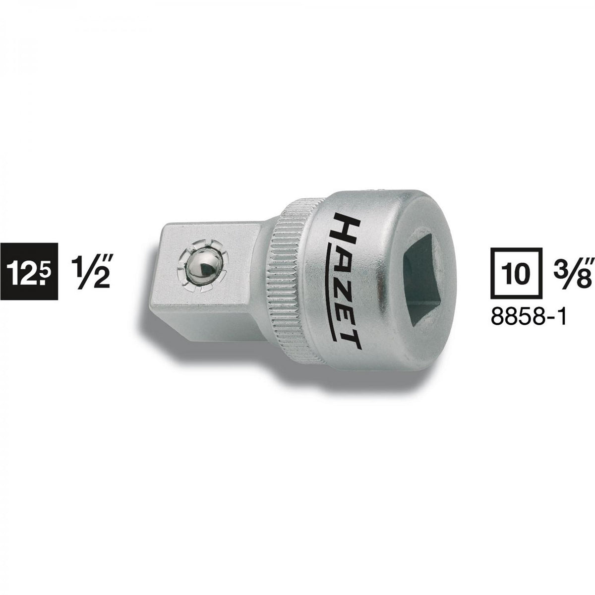 Hazet Adapter 8858-1 3/8'' - 1/2''