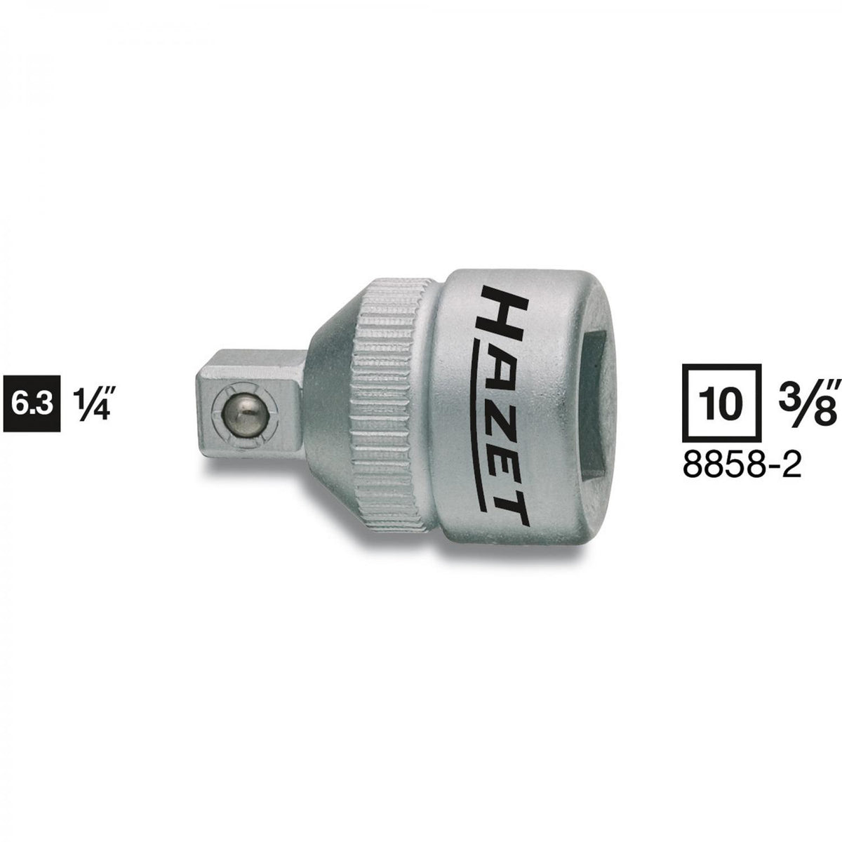 Hazet Adapter 8858-2 3/8'' to 1/4''