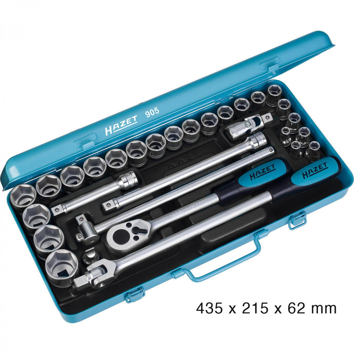 Hazet 905 1/2“ Socket Set (6-Point)