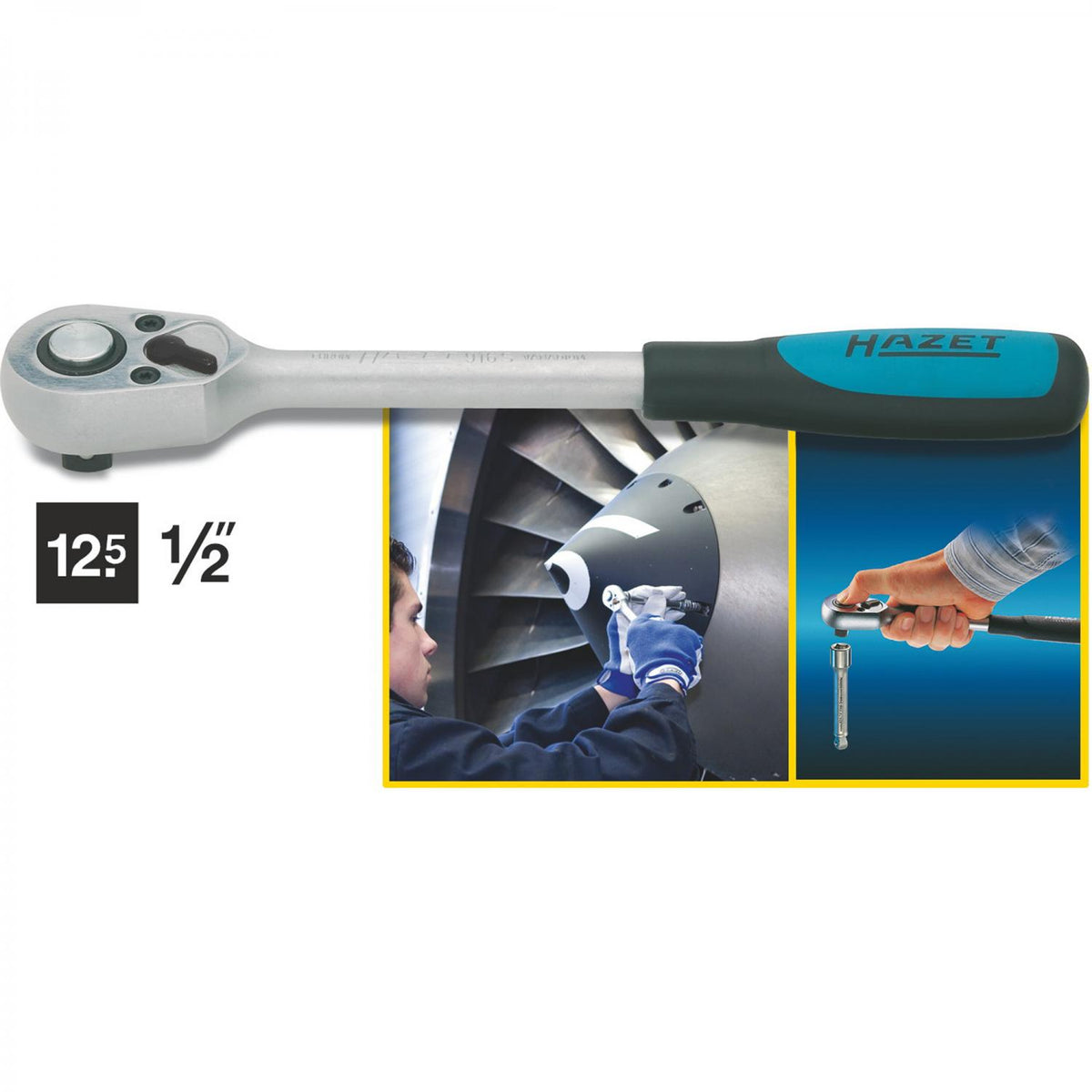 Hazet 916S Reversible Ratchet