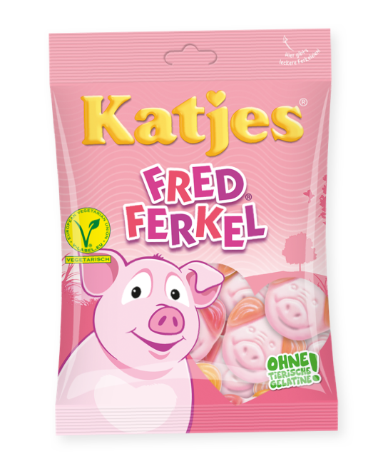 Katjes Fred Ferkel Vegetarian 175 gr