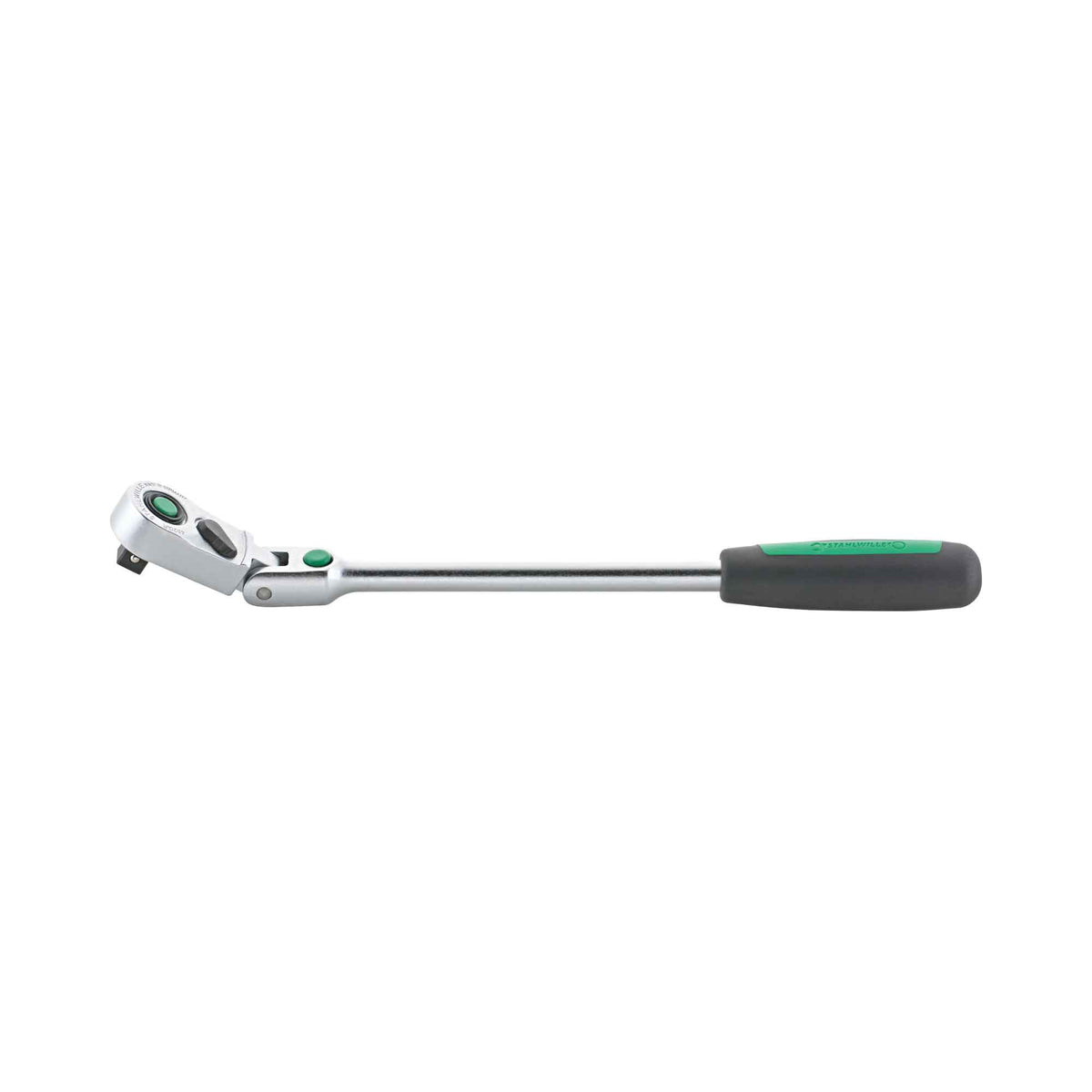 Stahlwille 452QR 3/8'' Flexible Joint Fine Tooth Ratchet with QuickRelease