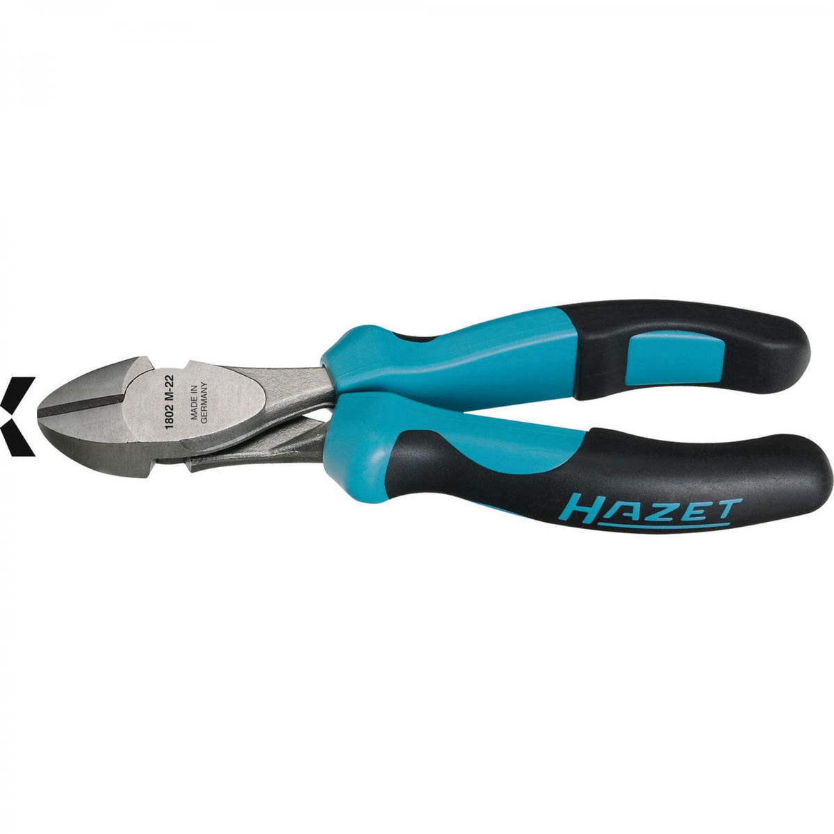 Hazet 1802M Heavy-Duty Diagonal Cutters  sand-blasted polished
