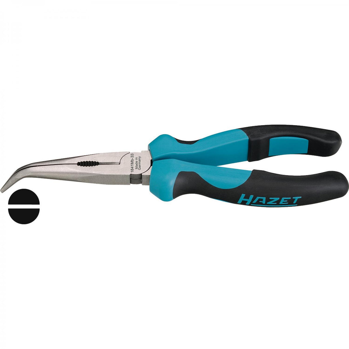 Hazet 1841MB-33 Snipe Nose Pliers  sand-blasted  polished