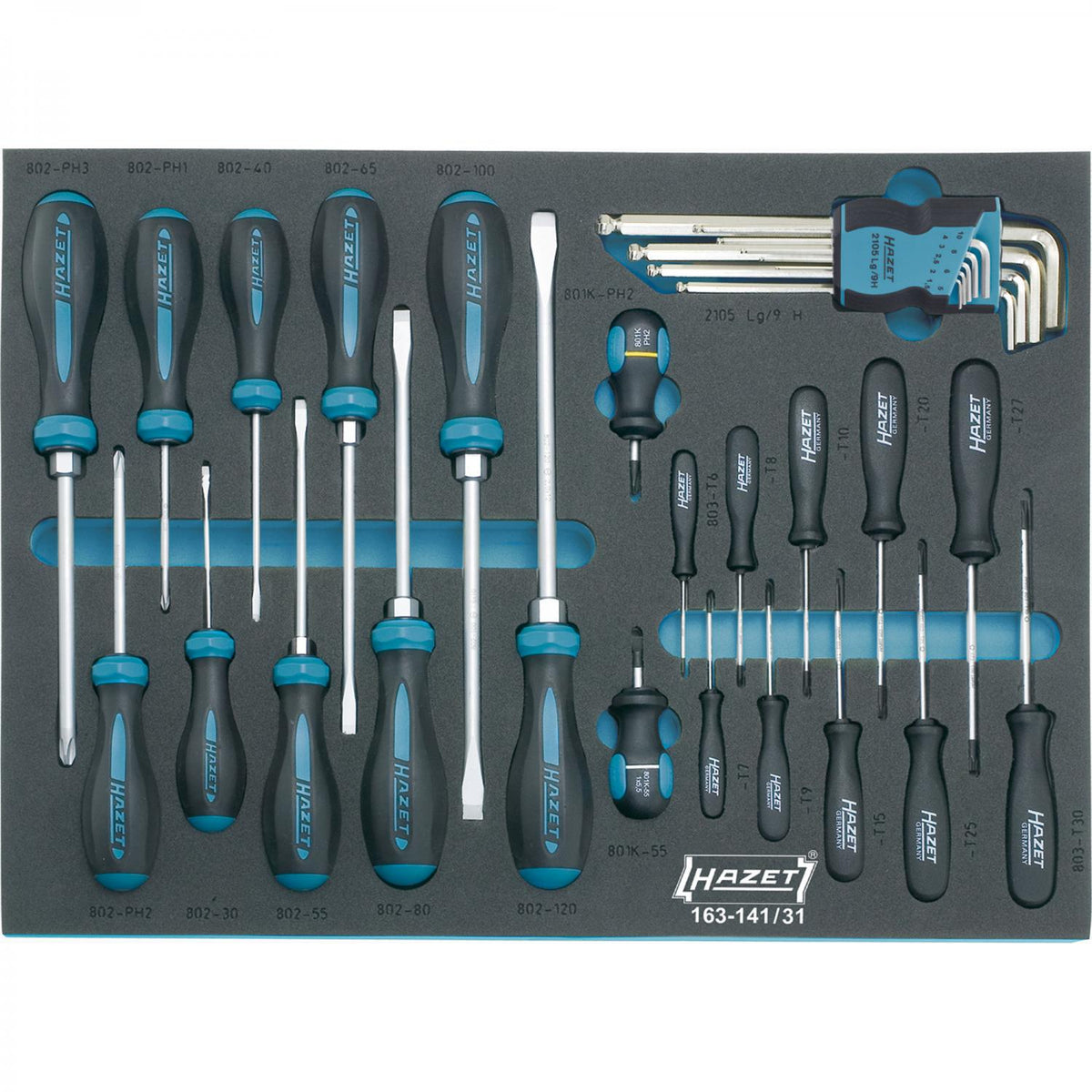 Hazet 163-141/31 Screwdriver Set