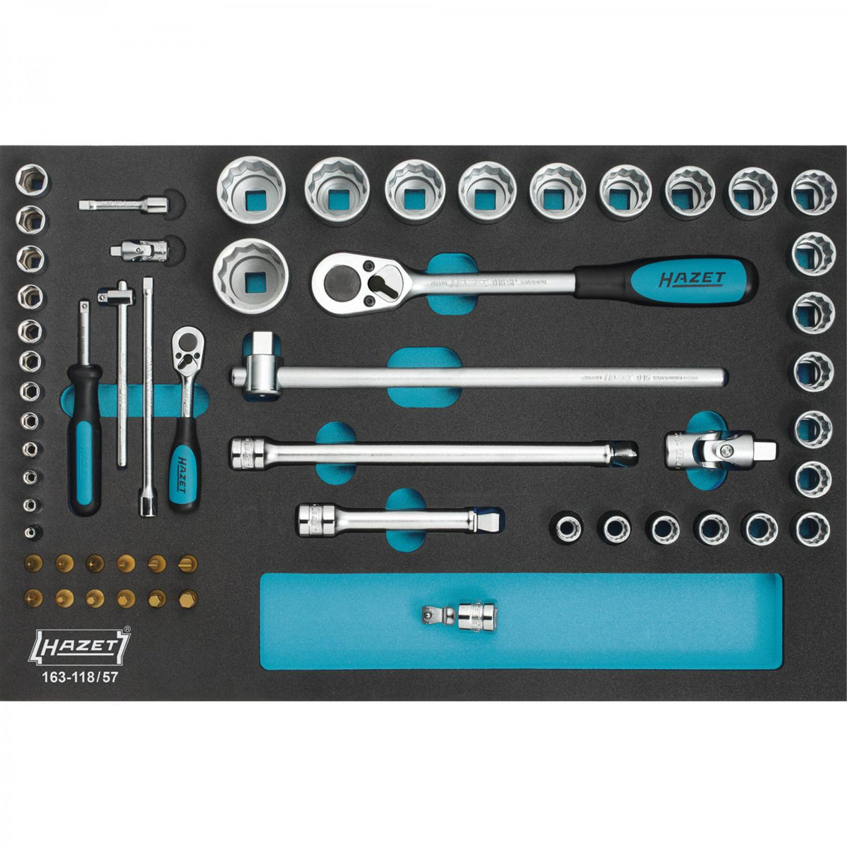 Hazet 163-118/57 Socket Set