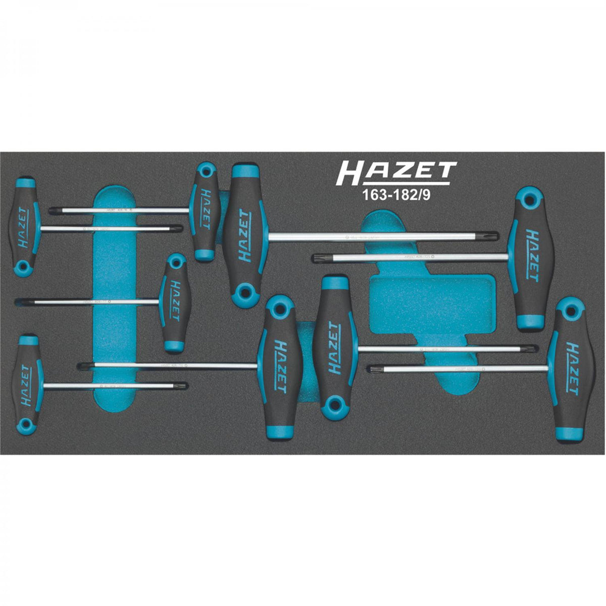Hazet 163-182/9 T-Handle TORX Screwdriver Set