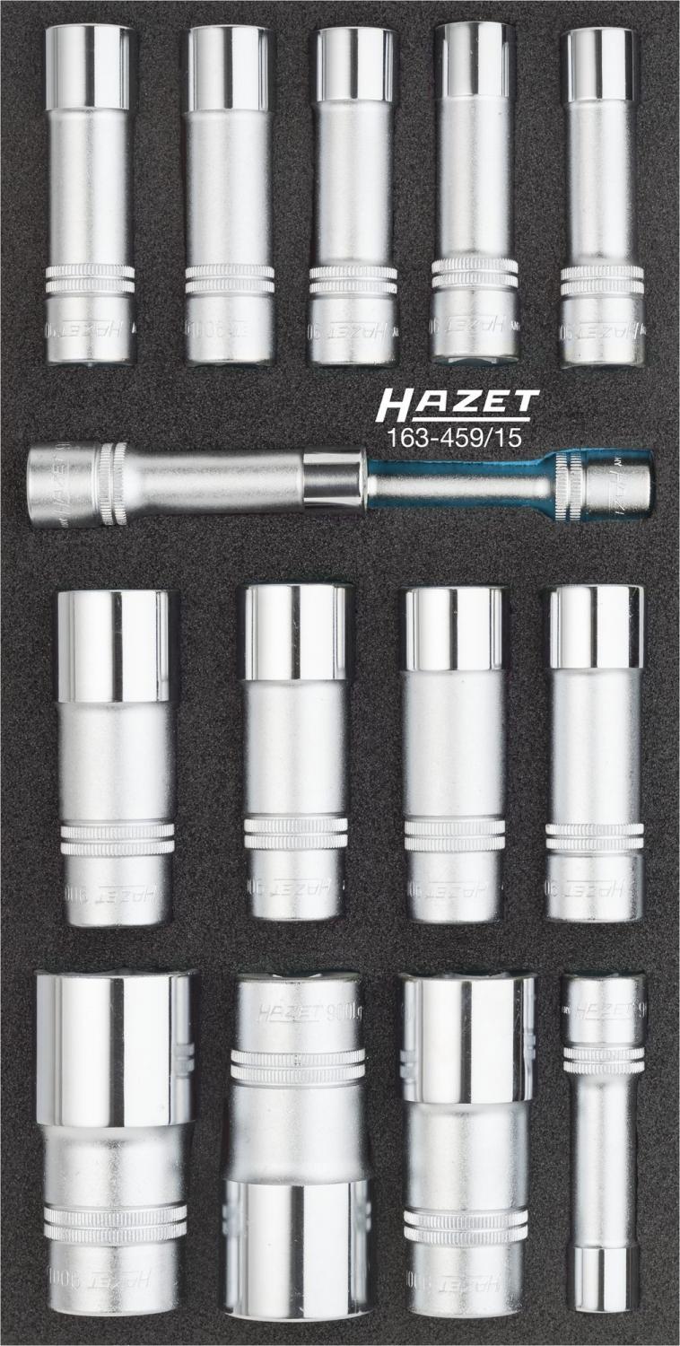 Hazet 163-459/15 1/2'' socket set