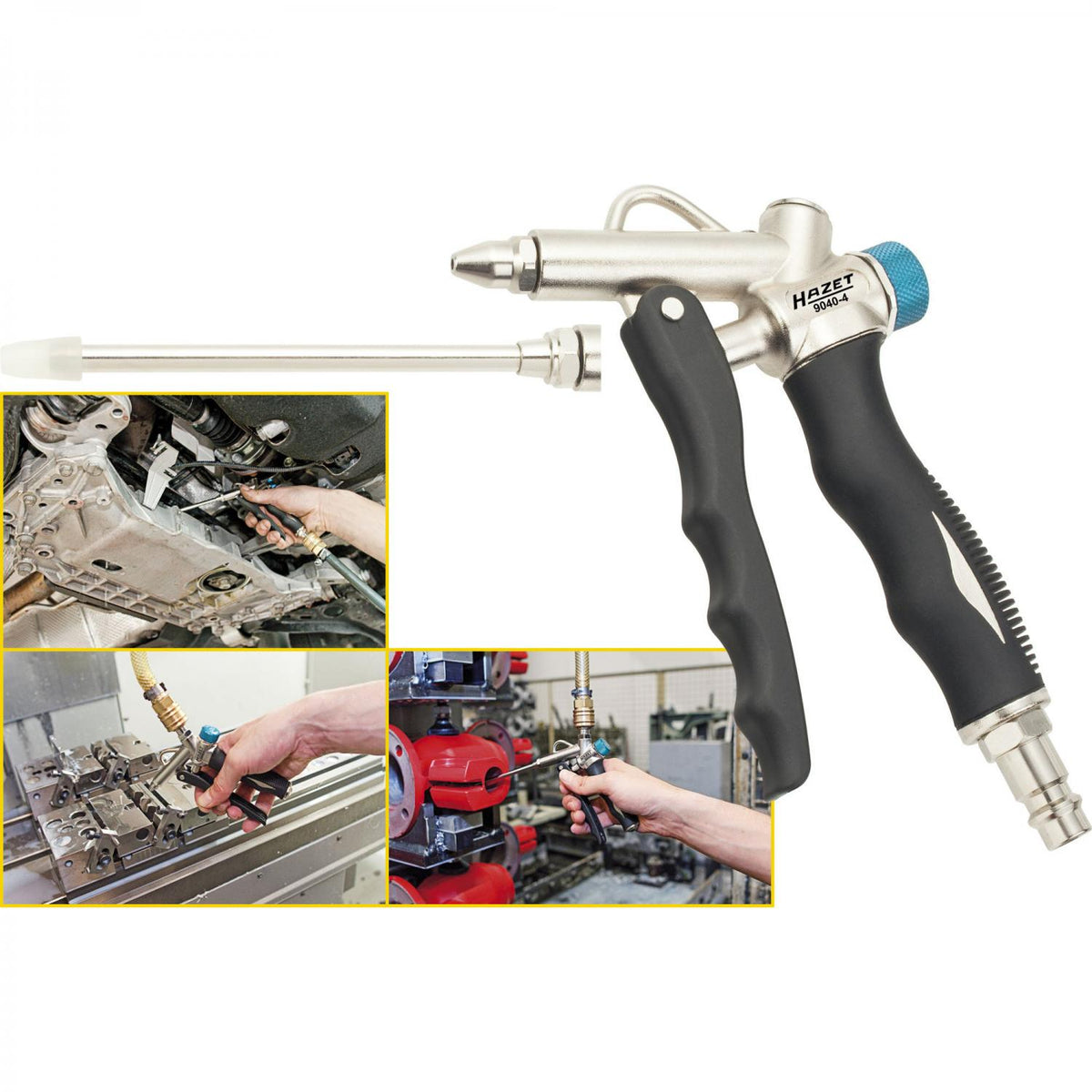HAZET 9040-4 2-way Air Blow Gun