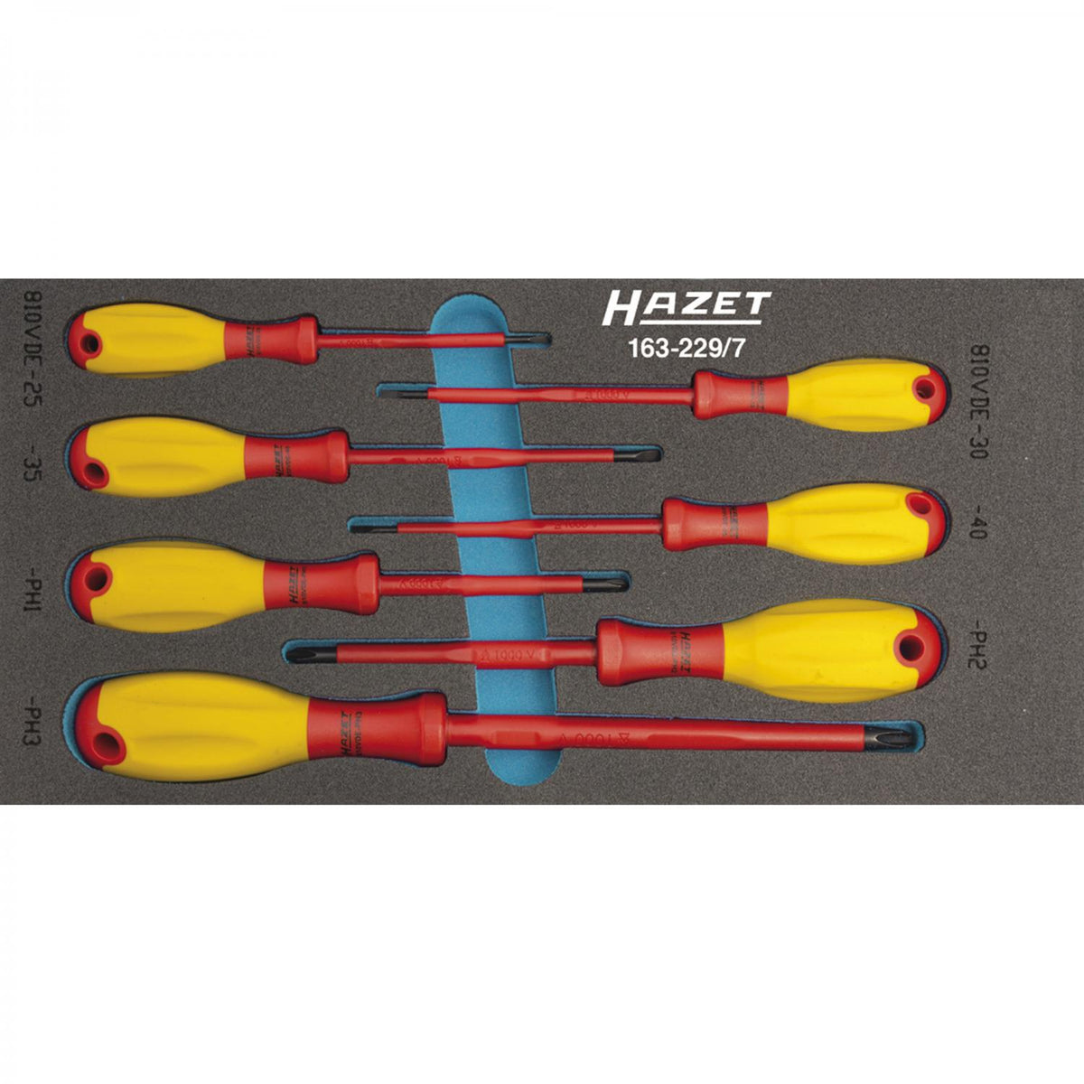 Hazet 163-229/7 VDE Screwdriver Set