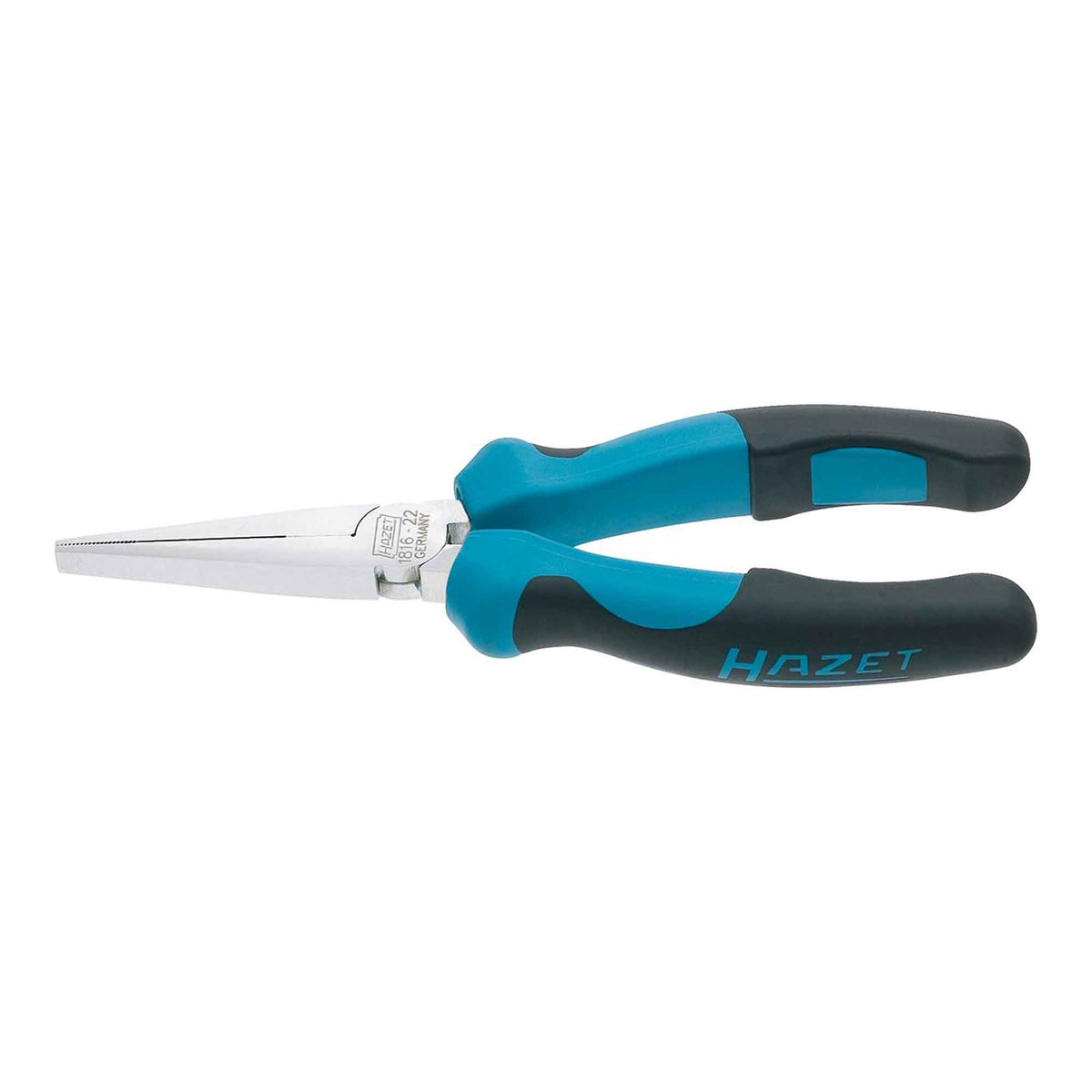 Hazet 1816-22 Flat Nose Pliers  polished chrome