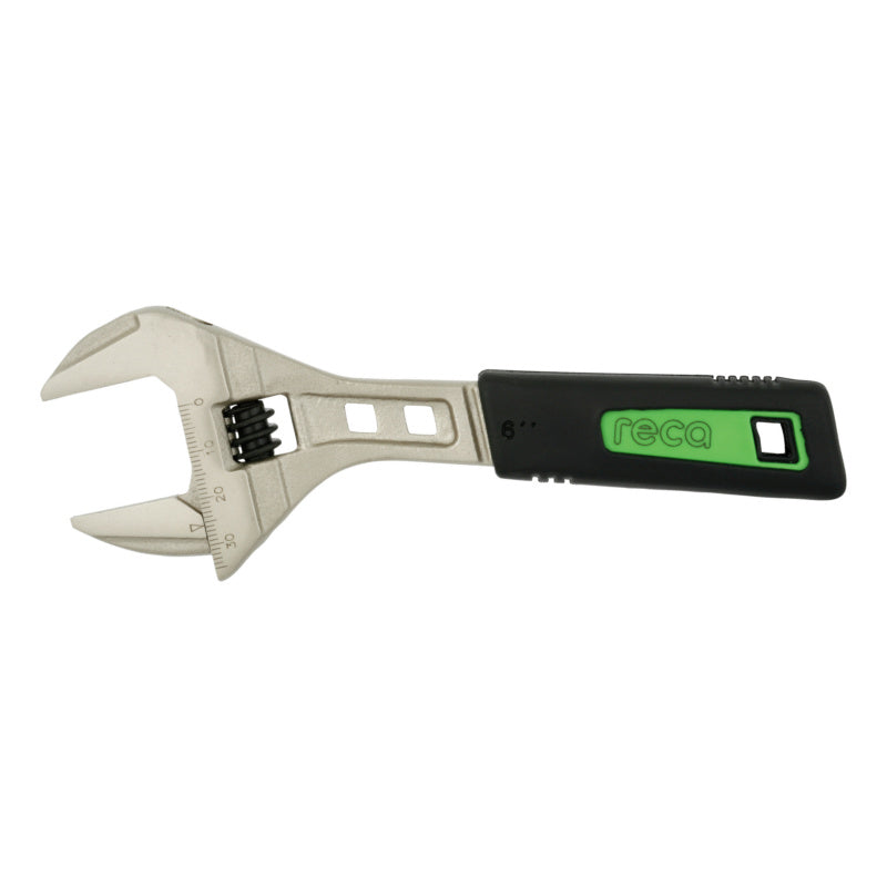 RECA Green 2C adjustable wrench  large span 0-41mm