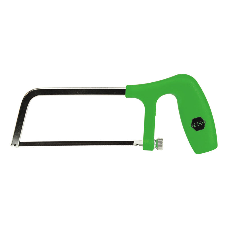 RECA Green hacksaw frame with saw blade 150 mm