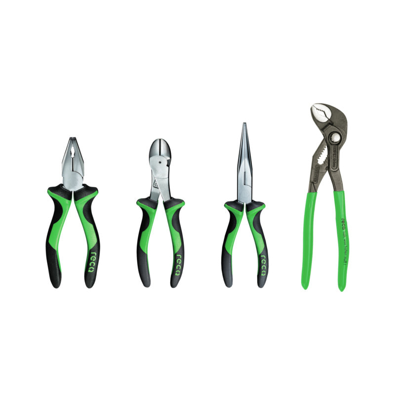 RECA Green 2C pliers set #1  4 pcs.