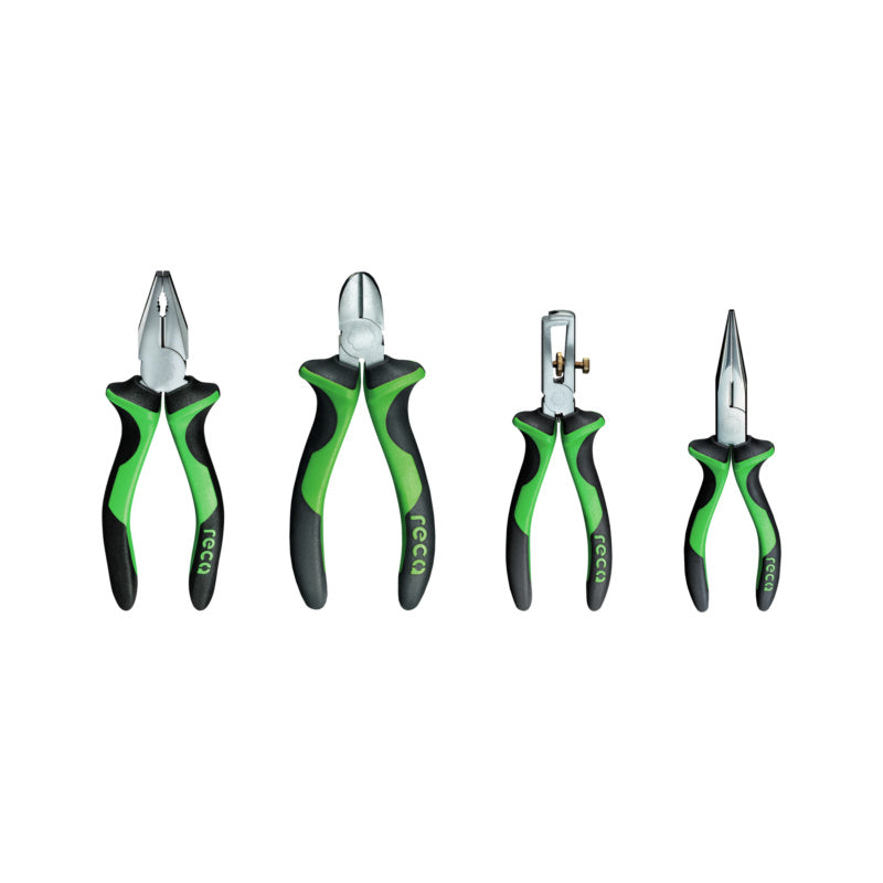 RECA Green 2C pliers set #2  4 pcs.
