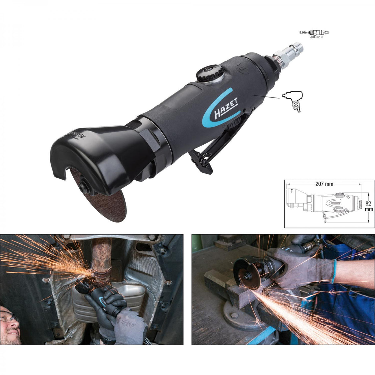 HAZET 9033-10 Angle grinder