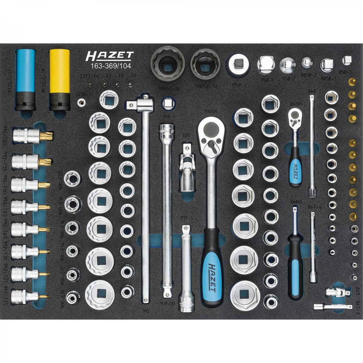 Hazet 163-369/104 Socket set