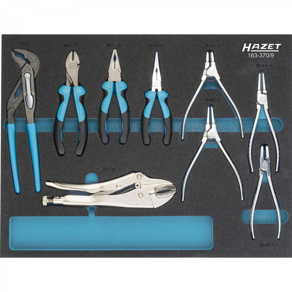 Hazet 163-370/9 Pliers set