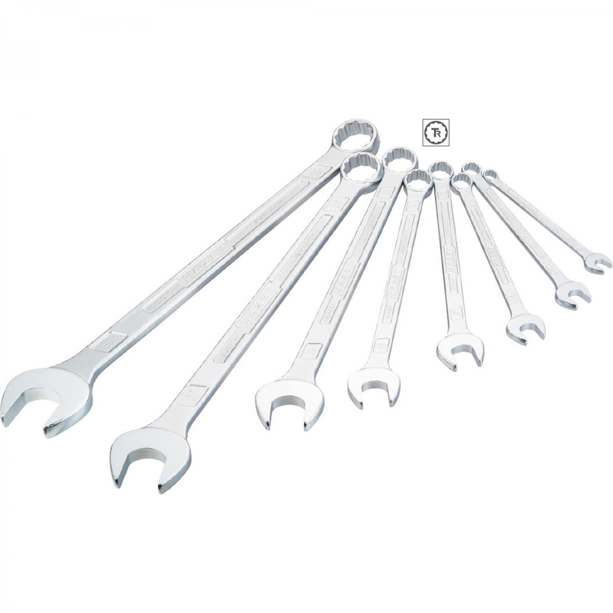 Hazet 600Lg/8 8-Piece Extra Long Combination Wrench Set