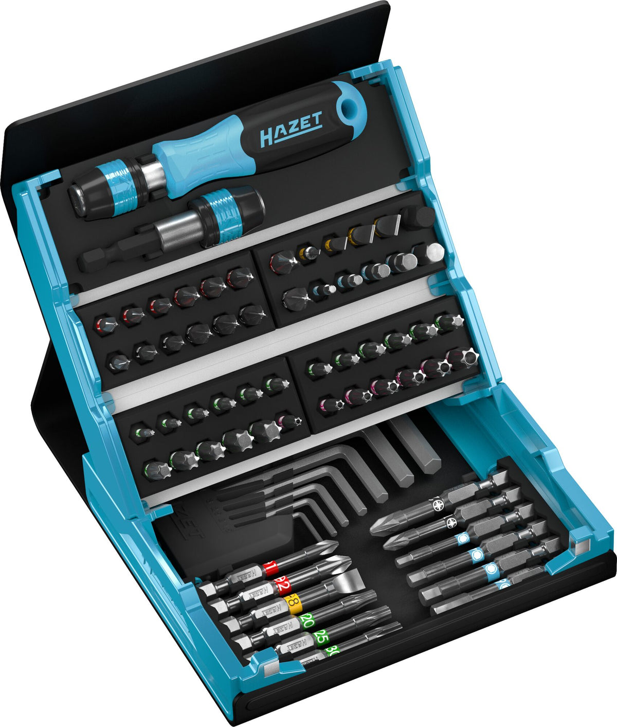 Hazet 2200SC-1 Bit and offset screwdriver set  69 pieces