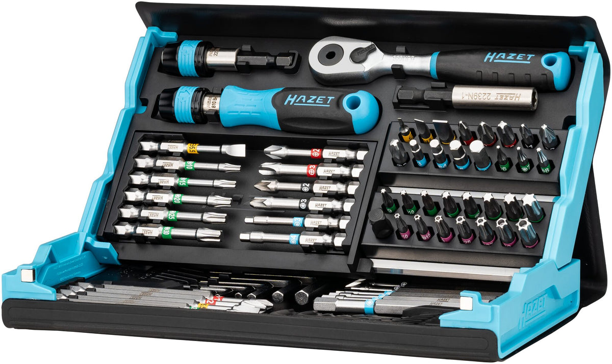 Hazet 2200SC-31 SmartCase screwdriver bit set  73 pieces