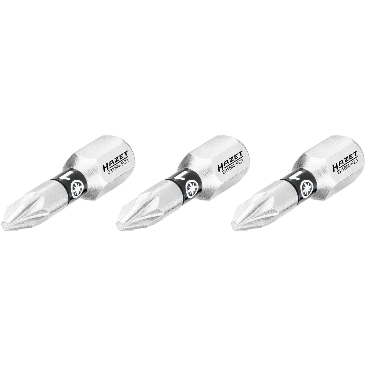 Hazet 2216N 1/4“ (6.3mm) PZ Pozidriv bits