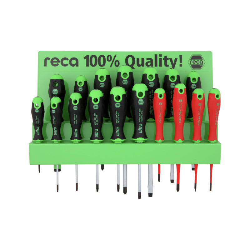 RECA Green XXL Ultra Screwdriver Set