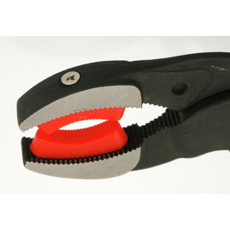 RECA Green Knipex siphon and connector wrench with plastic jaws. 250 mm