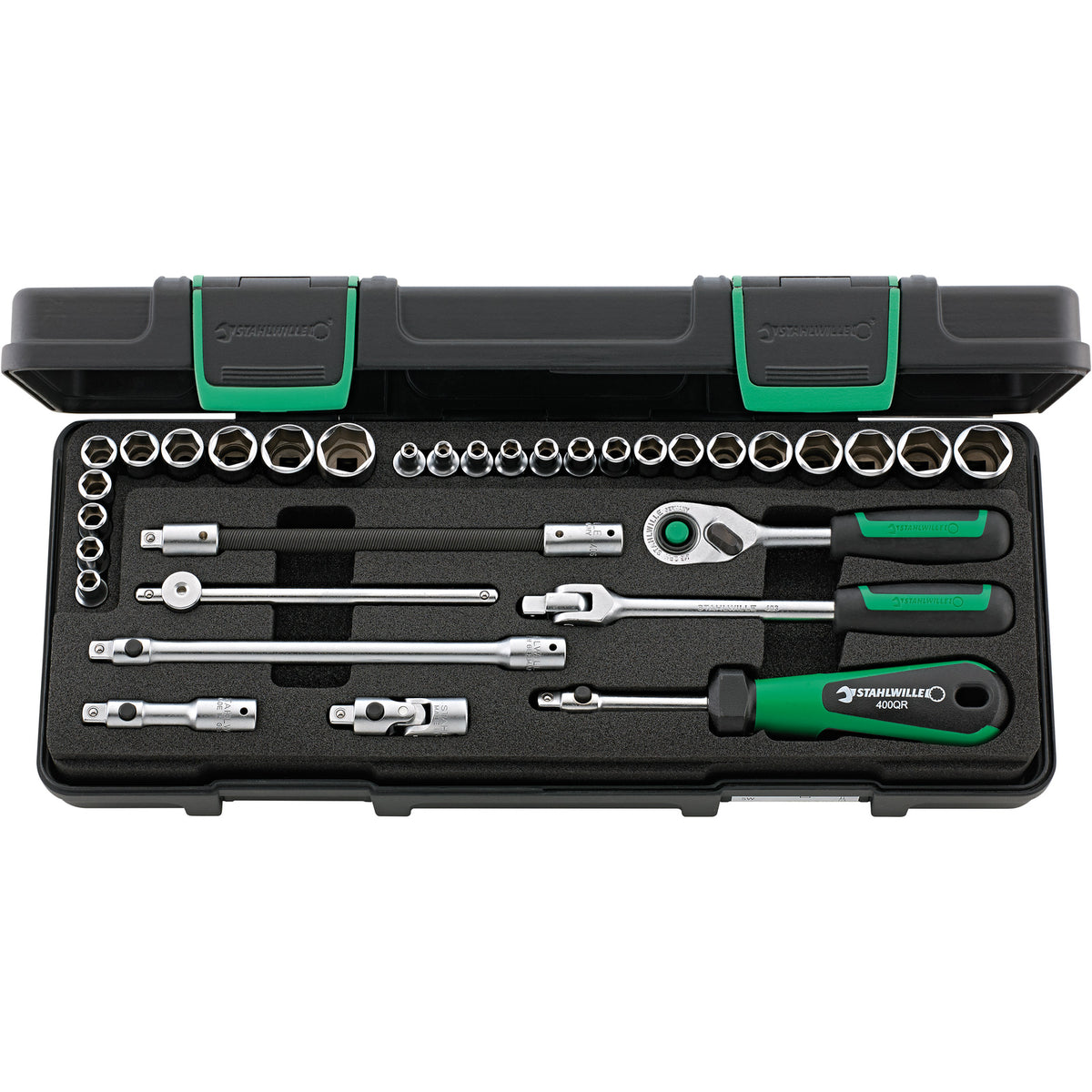 Stahlwille 40ma/25/8QR Socket set 1/4" No. 96010107