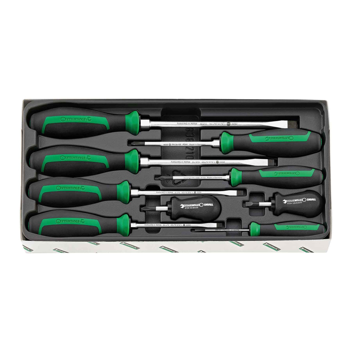 4693/9 SCREWDRIVER SET DRALL