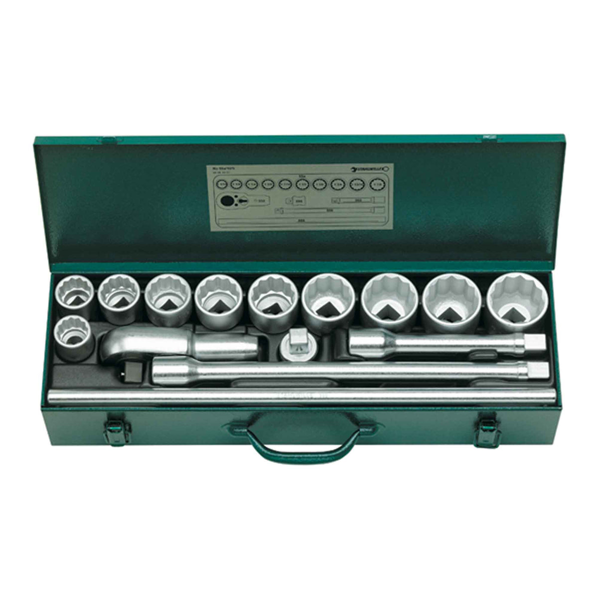 Stahlwille 55A/10/5 3/4'' SAE Socket Set 96054101