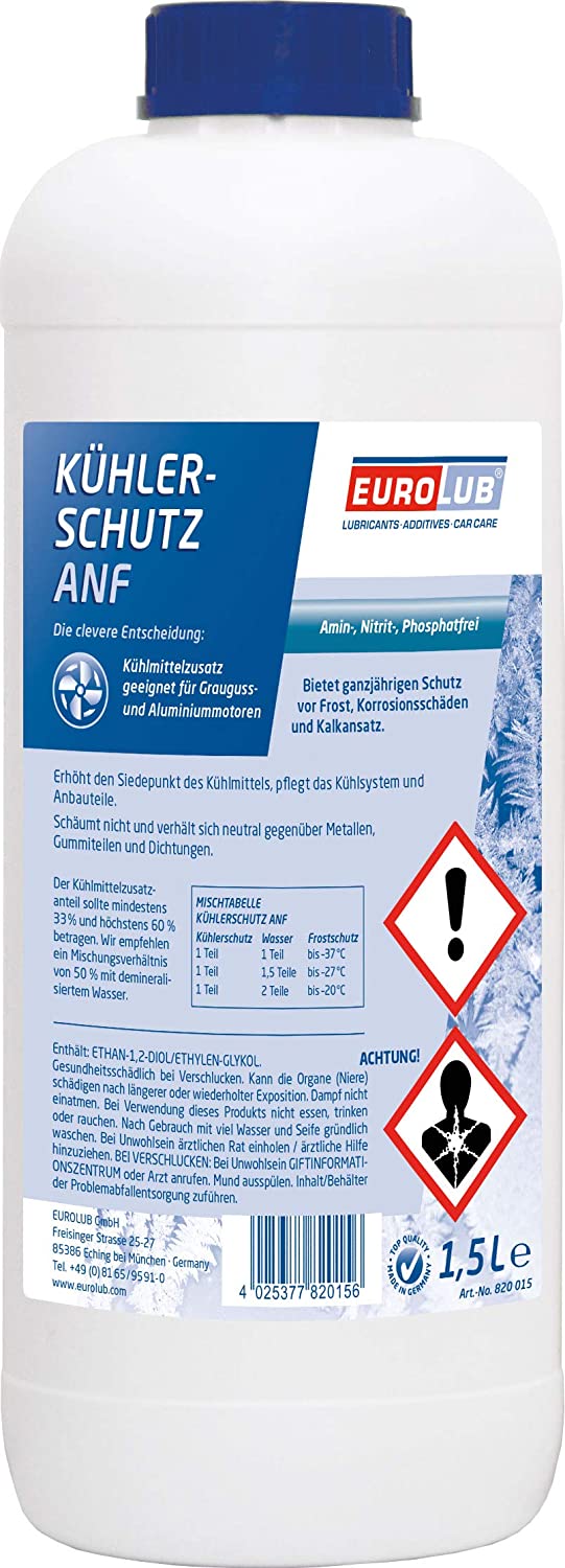 Eurolub ANF Radiator Protection Antifreeze 820015 1.5 liter