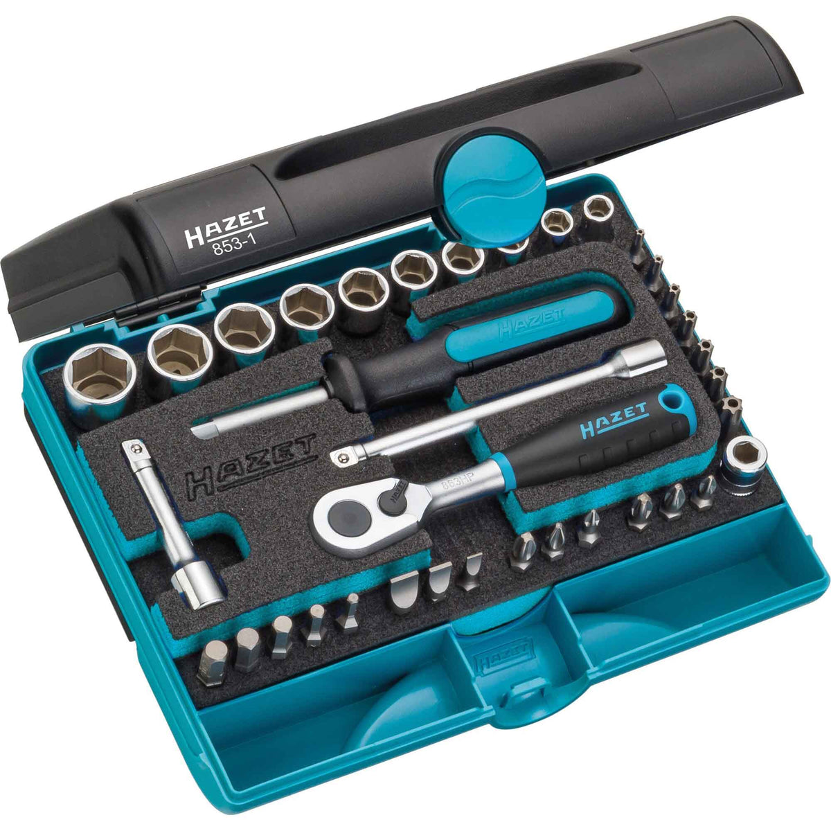 Hazet 853-1 1/4” Socket Set (6-Point)