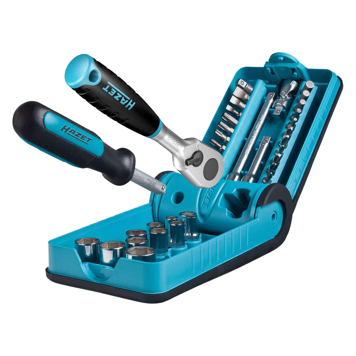 Hazet 856-1HP 1/4” Socket Set in Smart Case