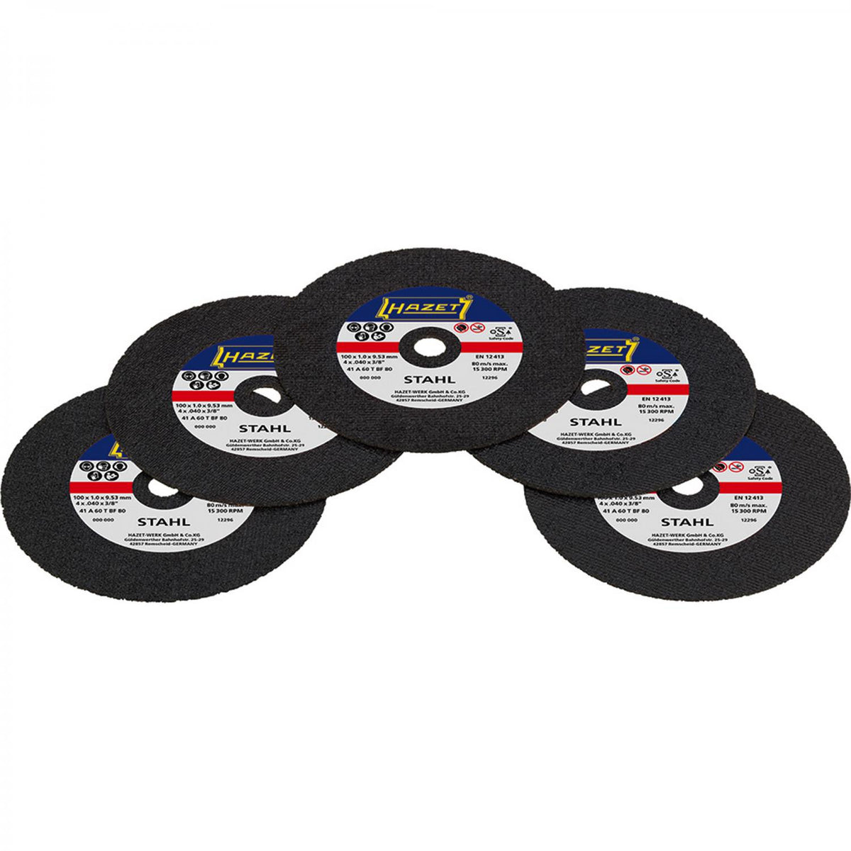 HAZET 9033P-08/5 Cut-off Wheel Set