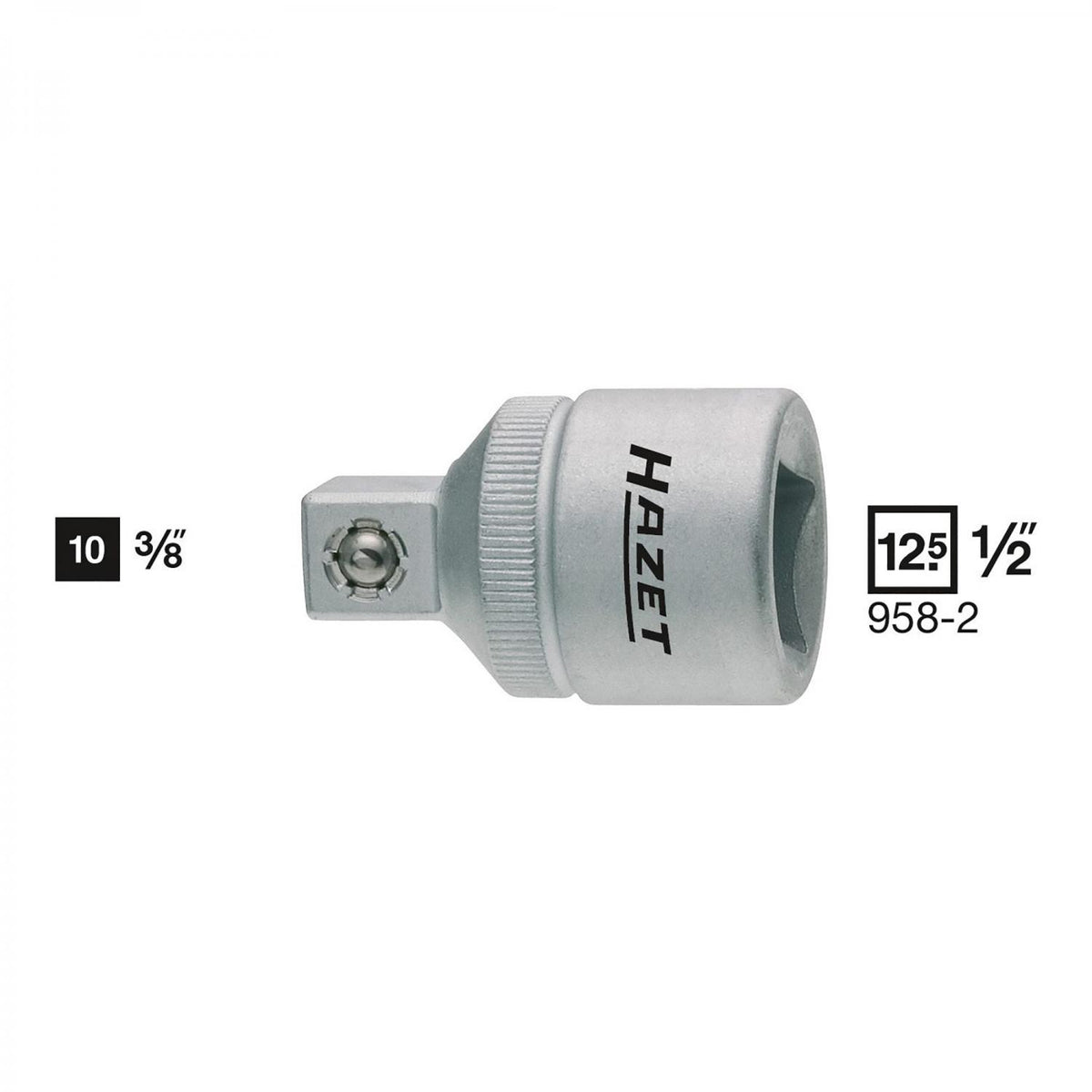 Hazet 958-2 Adapter 1/2 - 3/8''