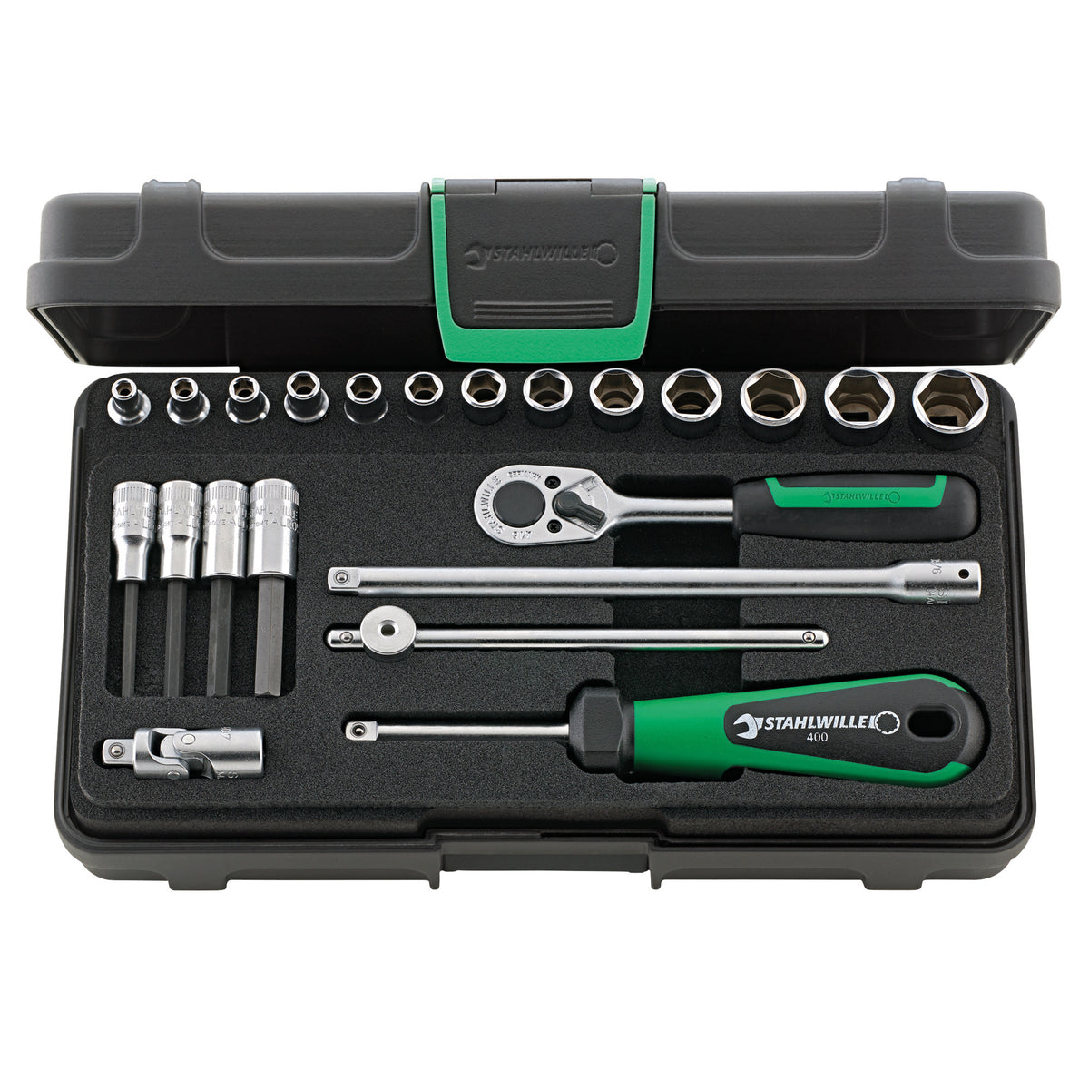 Stahlwille 40/44/17/5  1/4" Socket Set 96011113