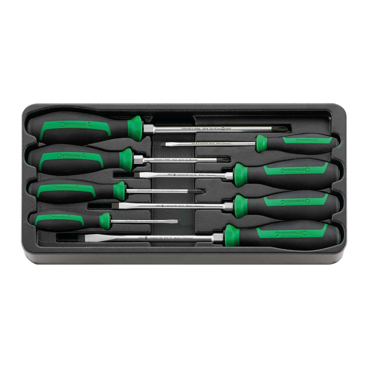 ES 4620/4622/4632/8 Screwdriver Set Flatblade + PH