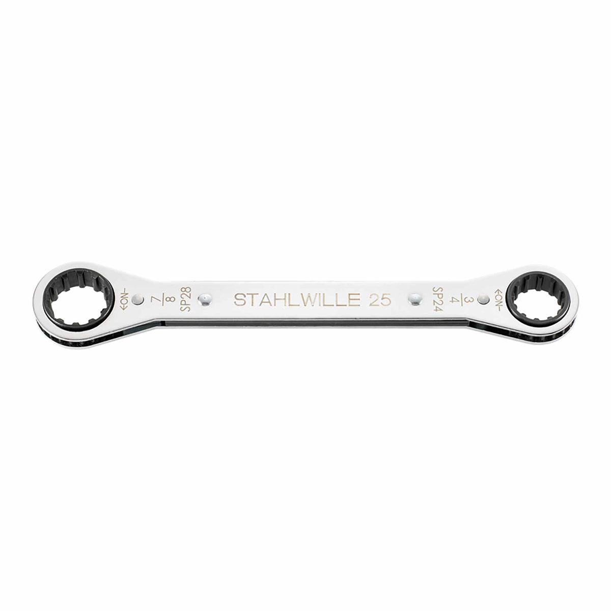 25AN SAE Ratcheting Ring Wrenches