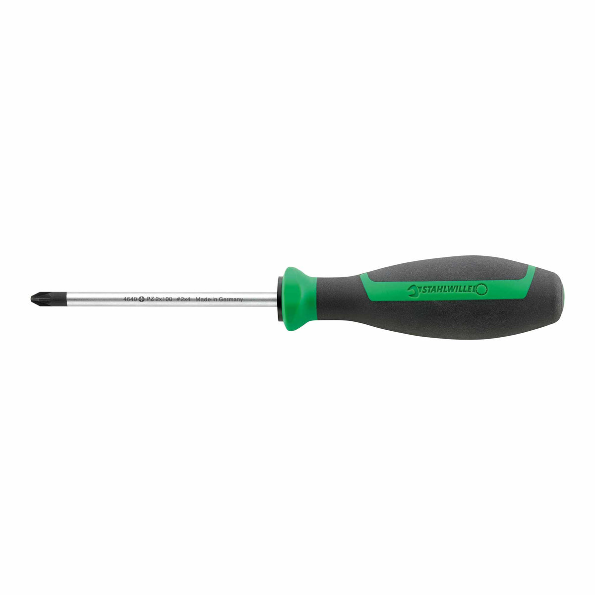 4640 POZI/SUPADRIV SCREWDRIVER. 2LAYER ERGO GRIP HANDLE