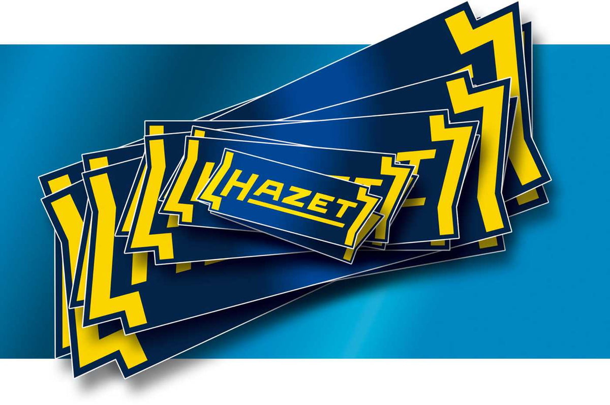Hazet Large sticker set 10 pieces
