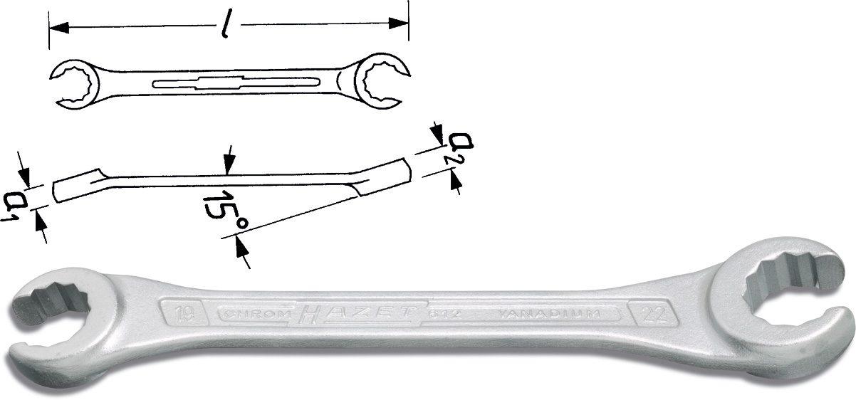 Hazet 197-3 Magnetic Cup, 150 mm